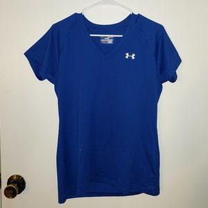 Blue Under Armour Athletic Shirt